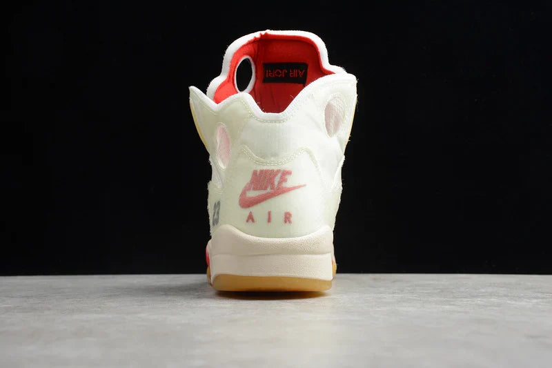 Air Jordan 5 Retro SP X Off-White "Sail"