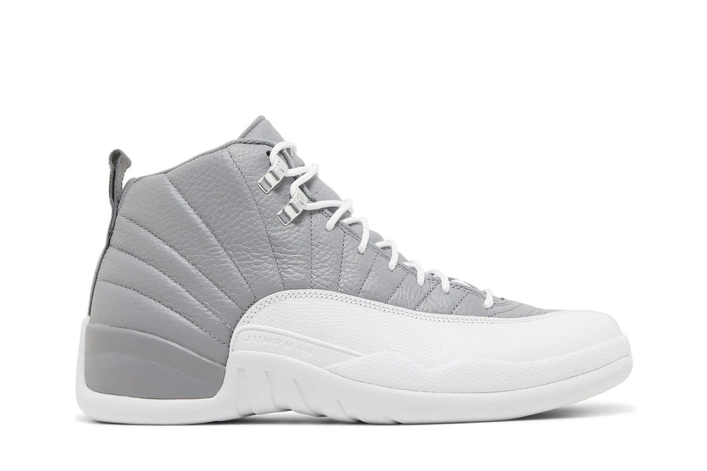Air Jordan 12 Retro 'Stealth' - Championship Legacy in Grey & White