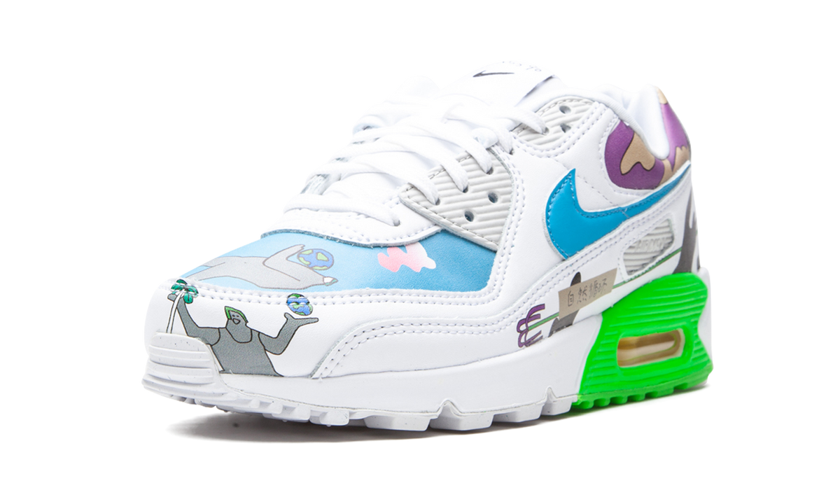 Flyleather Air Max 90 QS "Ruohan Wang" CZ3992 900