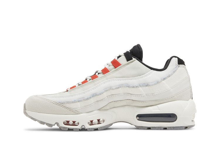 Nike Air Max 95 Light Bone Habanero Red