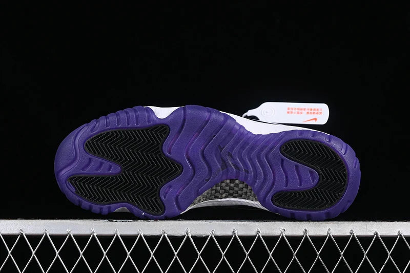 Air Jordan 11 Retro "All Black/White/Purple"