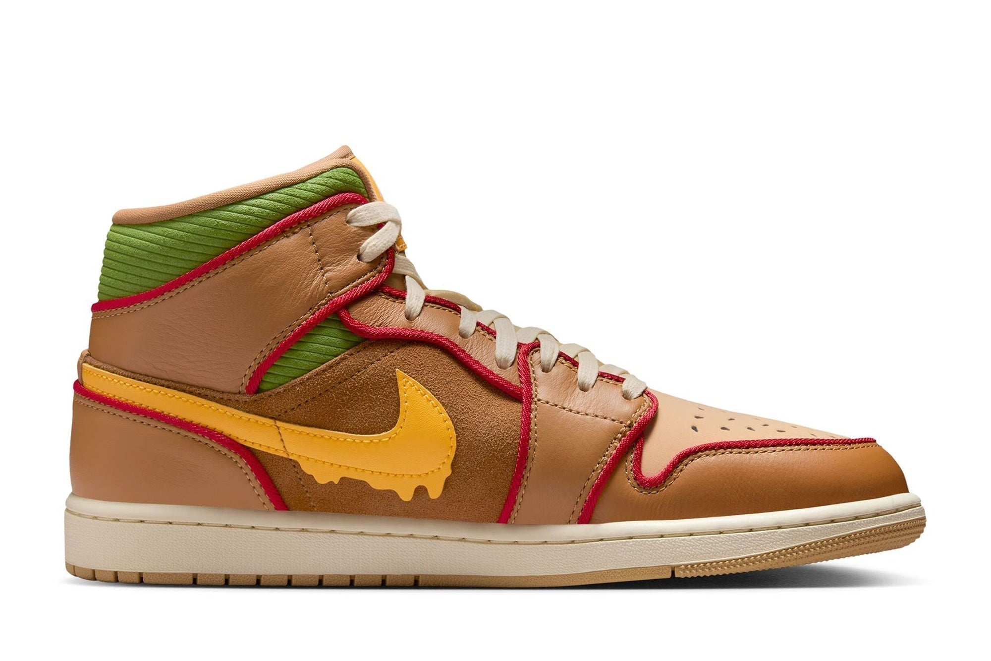 Jordan 1 Mid SE 'Cheeseburger'