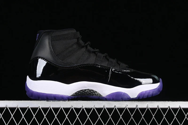 Air Jordan 11 Retro "All Black/White/Purple"