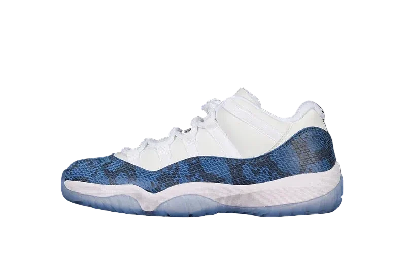 Air Jordan 11 Retro Low "Blue Snakeskin"