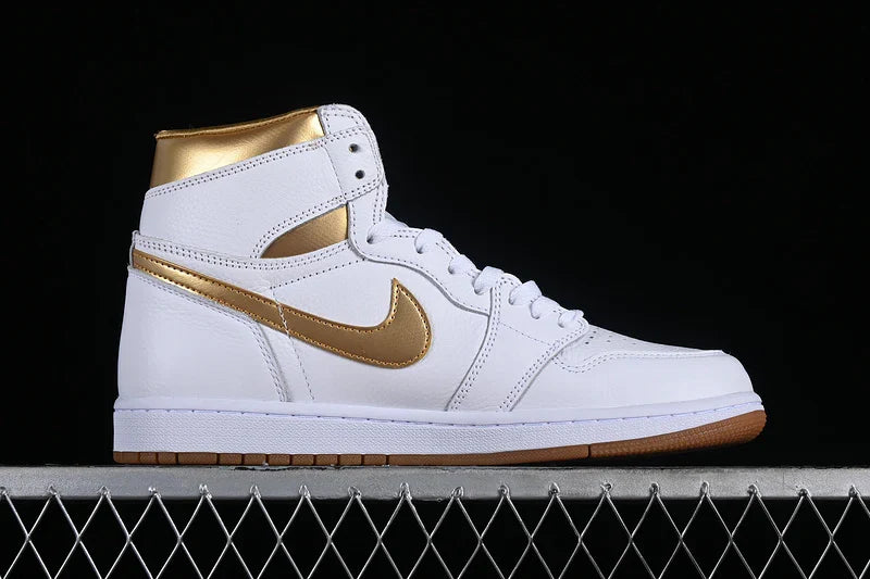 Air Jordan 1 Retro High OG "White/Gold"
