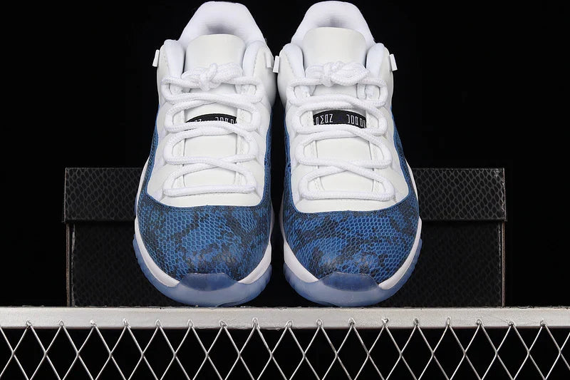 Air Jordan 11 Retro Low "Blue Snakeskin"