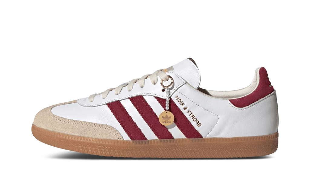 Samba OG "Sporty & Rich - White Core Burgundy" IF5660