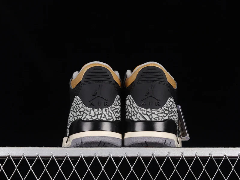 Air Jordan 3 Retro "Black Gold"