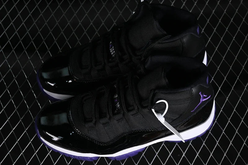 Air Jordan 11 Retro "All Black/White/Purple"