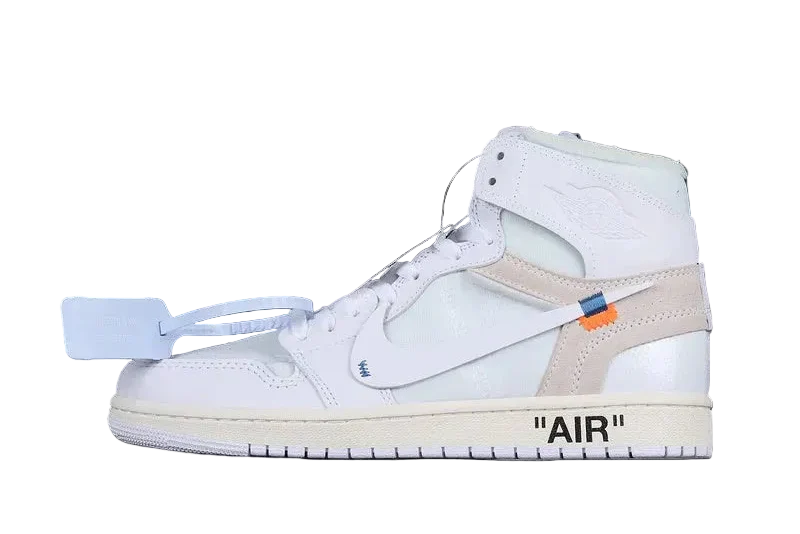 Air Jordan 1 Retro High X Off-White "Alaska"