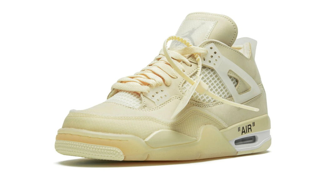 Air Jordan 4 Retro SP WMNS "Off-White Sail" - Limited Collaboration