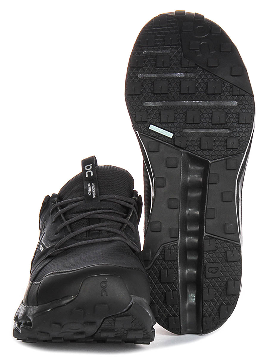 On Running Cloudhorizon Waterproof In Black For Men