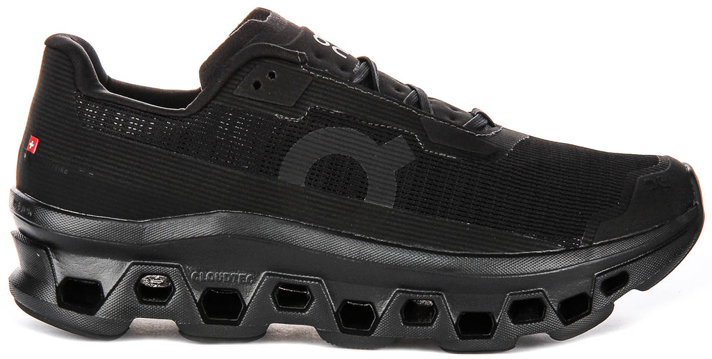 On Running Cloudmonster Void In Black For Men