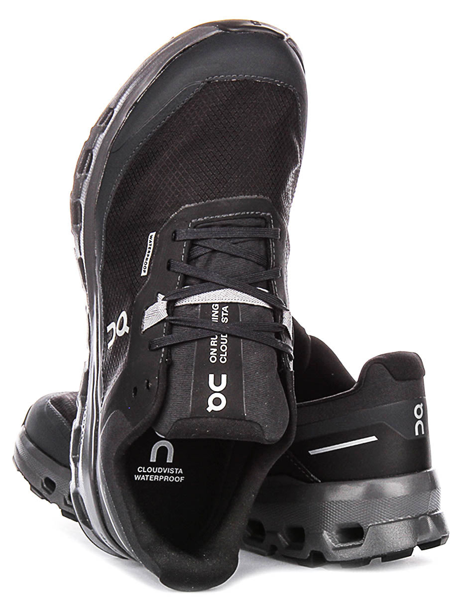 On Running Cloudvista 2 Waterproof In Black For Women