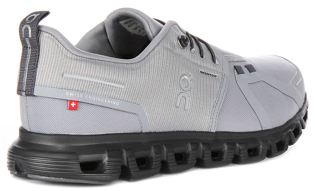 On Running Cloud 6 Waterproof In Grey For Men