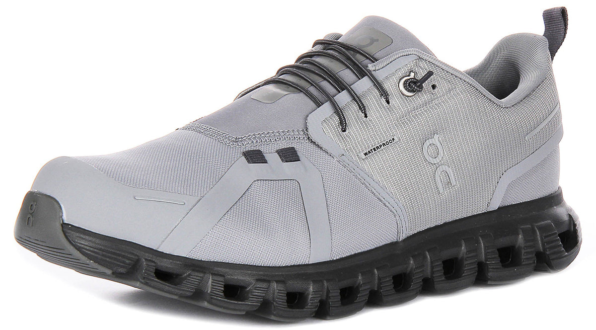 On Running Cloud 6 Waterproof In Grey For Men