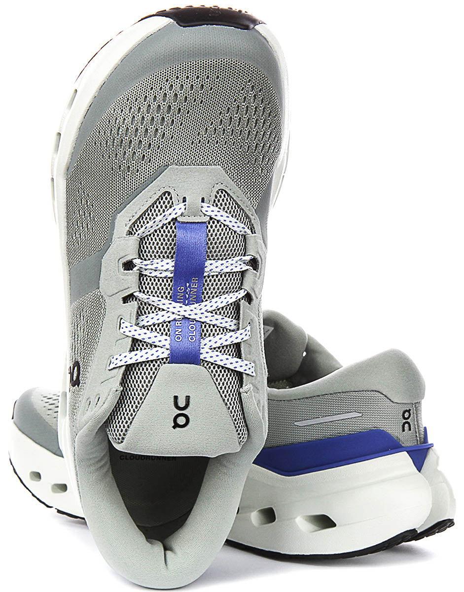 On Running Cloudrunner 3 In Grey For Men