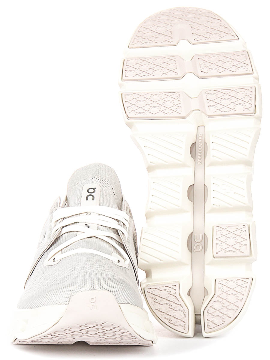 On Running Cloudswift 4 In Light Grey For Women