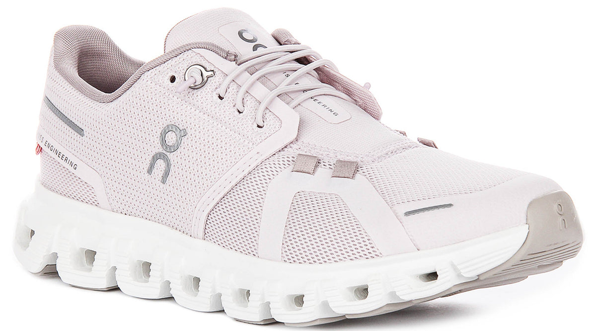 On Running Cloud 6 In Light Pink For Women