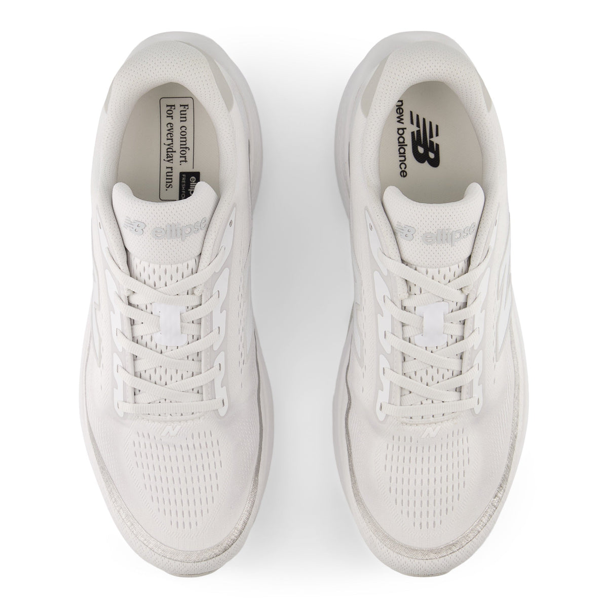 New Balance Mens Ellipse - WHITE (Wide)