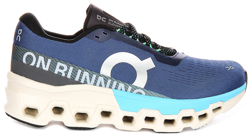 On Running Cloudmonster 2 In Navy For Men