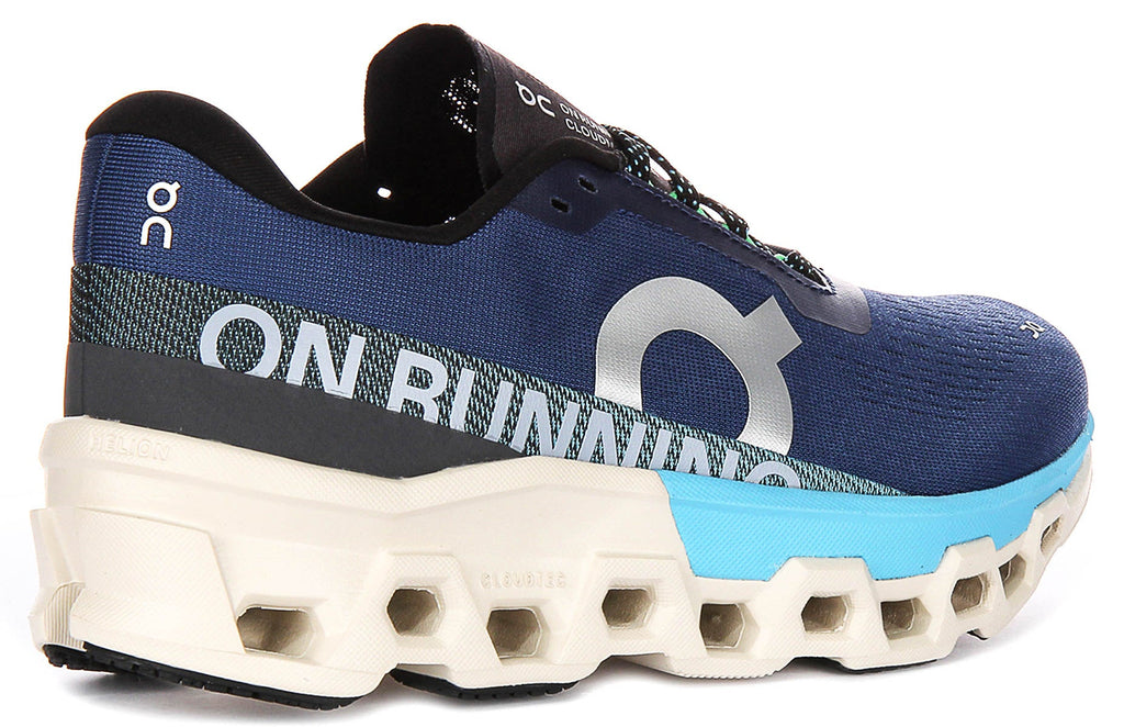 On Running Cloudmonster 2 In Navy For Men
