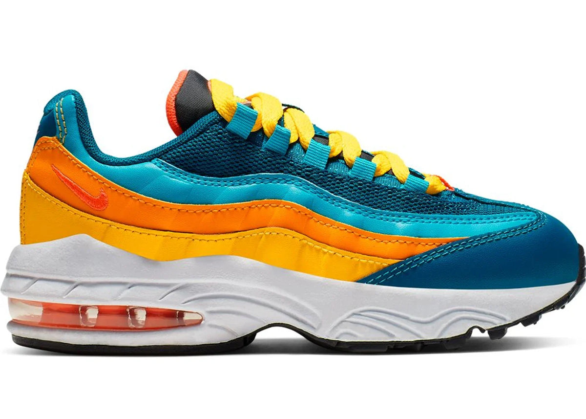 Nike Air Max 95 Green Abyss Flash Crimson (PS)