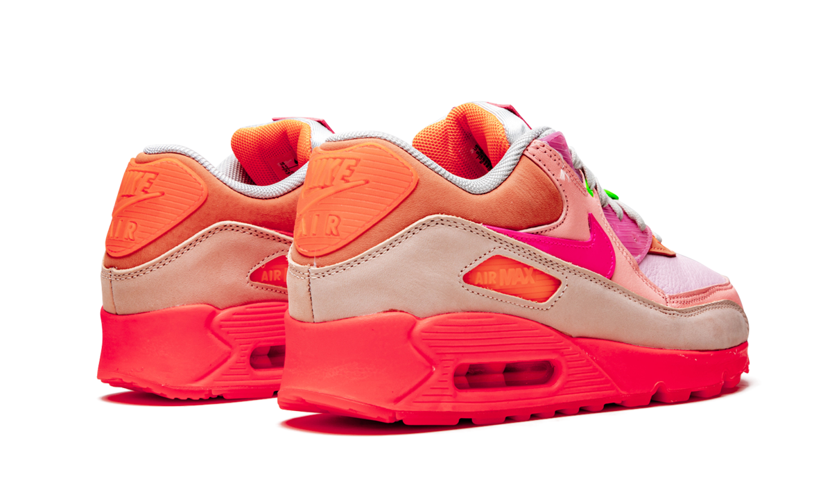 AIR MAX 90 PRM WMNS "Platinum Crimson/Bright Purple" CT3449 600