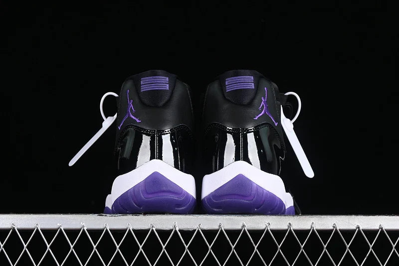 Air Jordan 11 Retro "All Black/White/Purple"