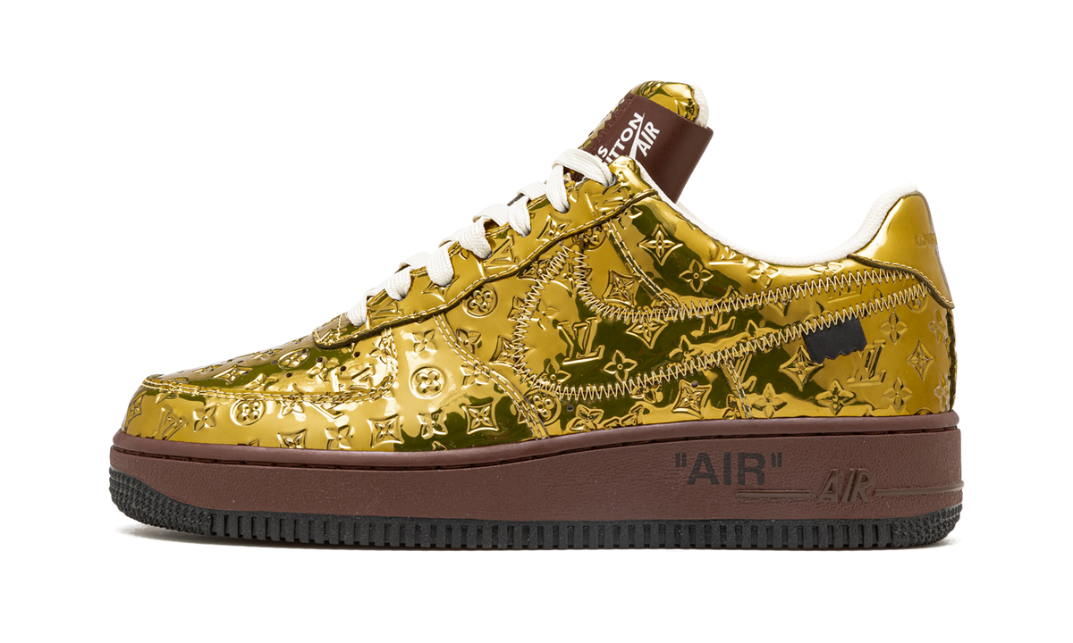 Louis Vuitton Air Force 1 Low "Virgil Abloh - Metallic Gold" 1A9VG3