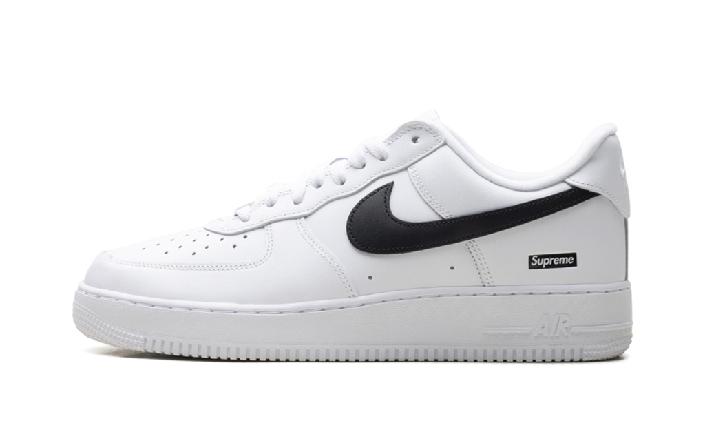 Air Force 1 Low "Supreme - Mini Box Logo White / Black" CU9225 102