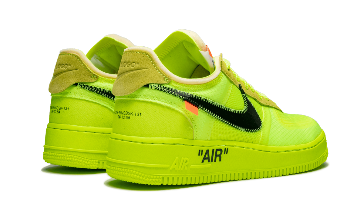 The 10: Air Force 1 Low "Off-White Volt" AO4606 700