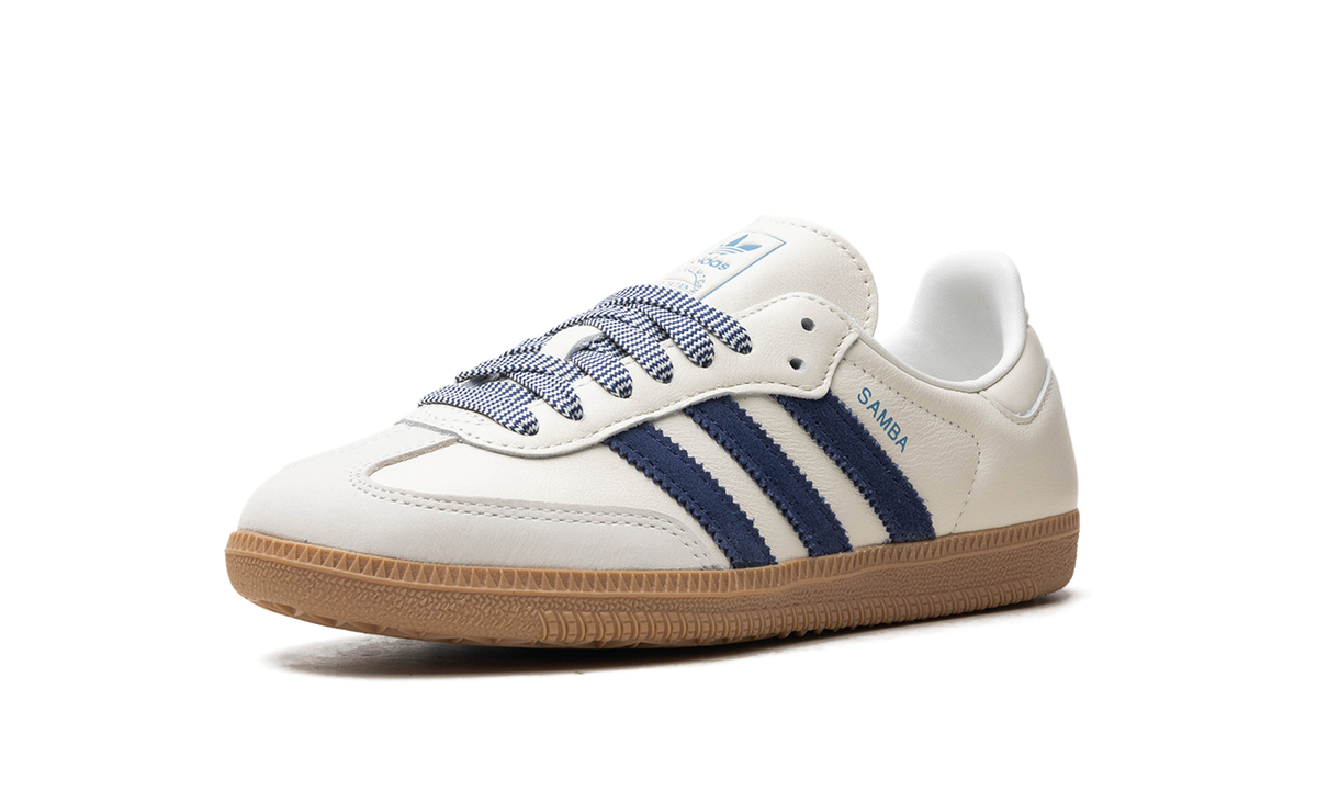 Samba OG WMNS "Off White Dark Blue" JI3907