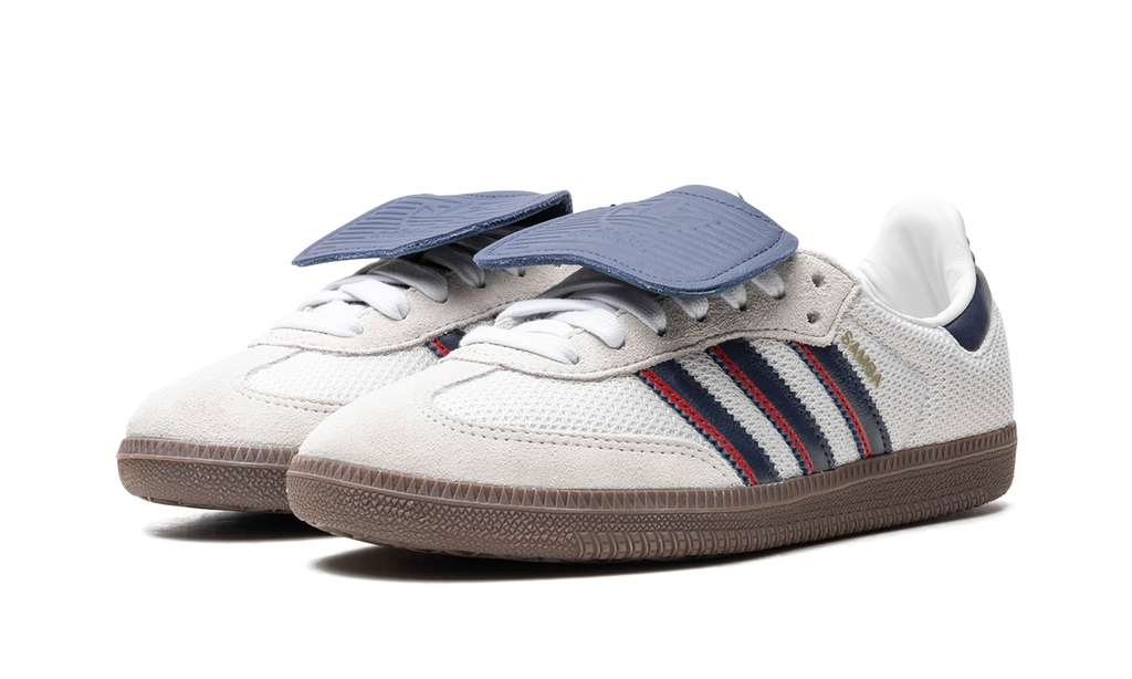 Samba LT "Crystal White Dark Blue" IE9169