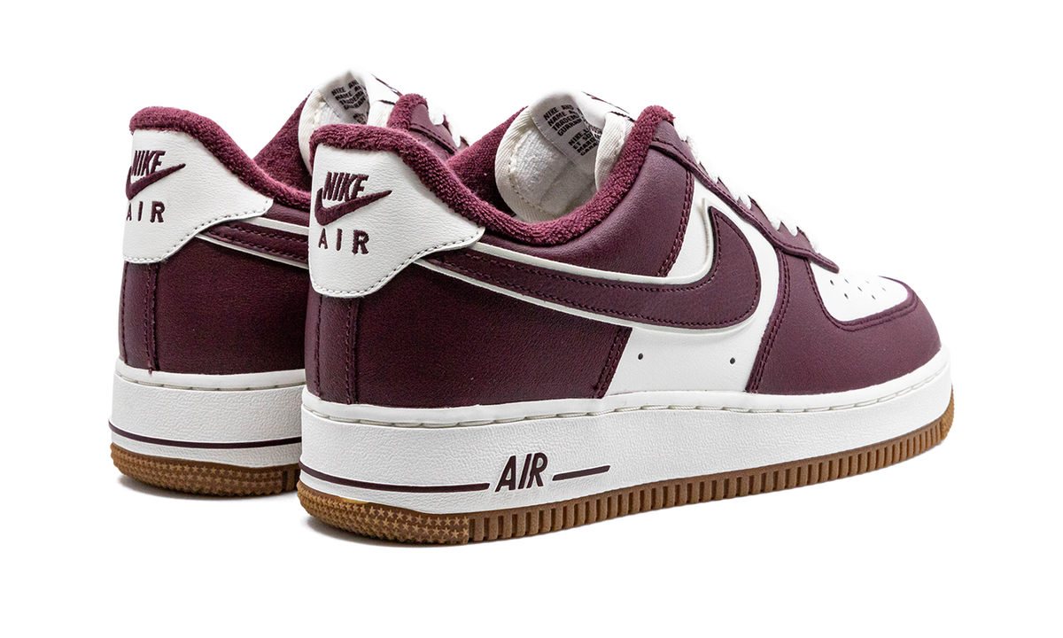 Air Force 1 Low "College Pack - Night Maroon" DQ7659 102