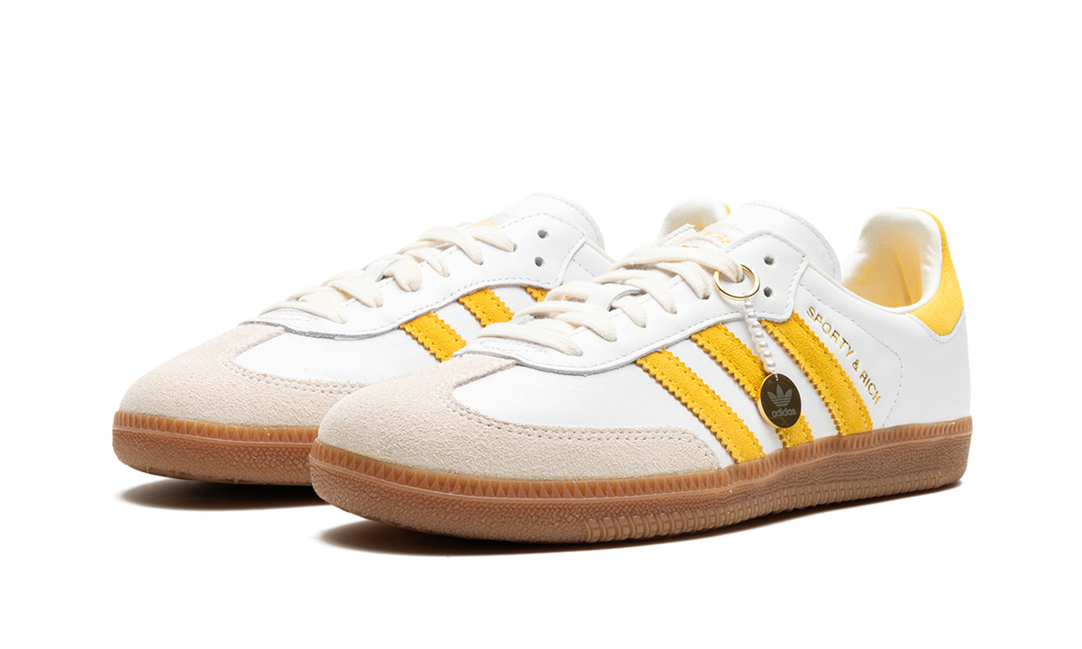 Samba OG "SPORTY & RICH - White Bold Gold" IF5661