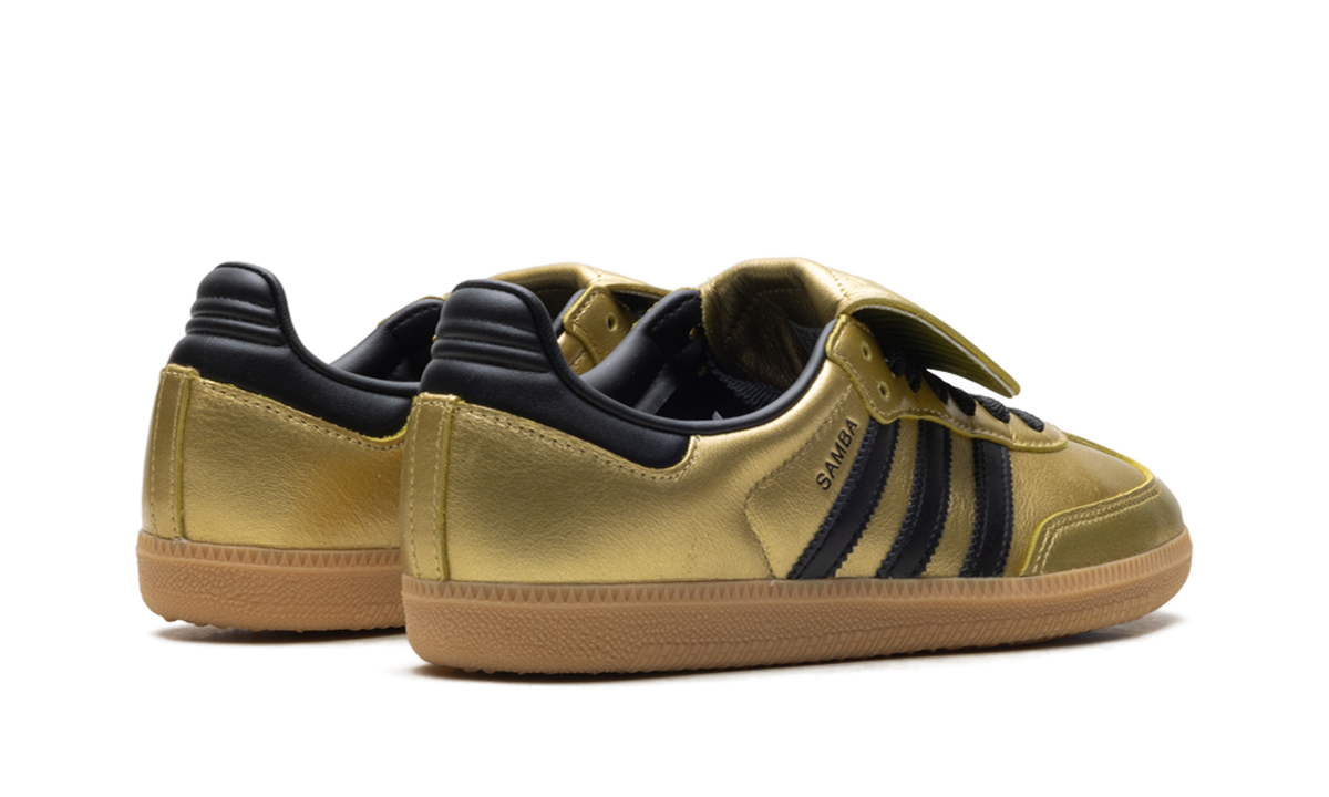 Samba LT WMNS "Gold Metallic Black Gum" JH5708
