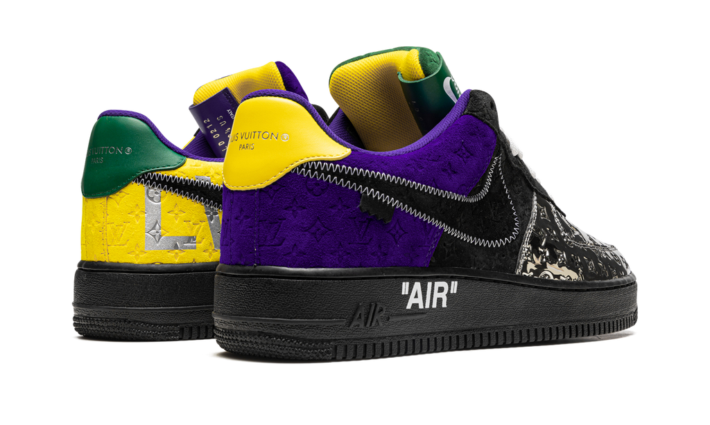 Louis Vuitton Air Force 1 Low "Virgil Abloh - Purple Dusk/Metallic Silver" 1A9VCC