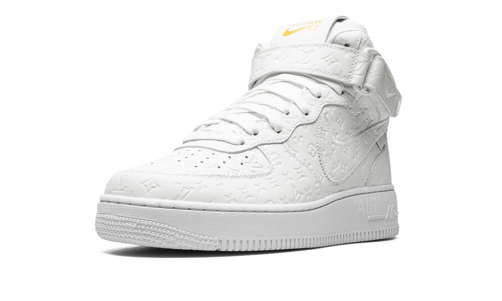 Louis Vuitton Air Force 1 Mid "Virgil Abloh - White/White" 1A9V90