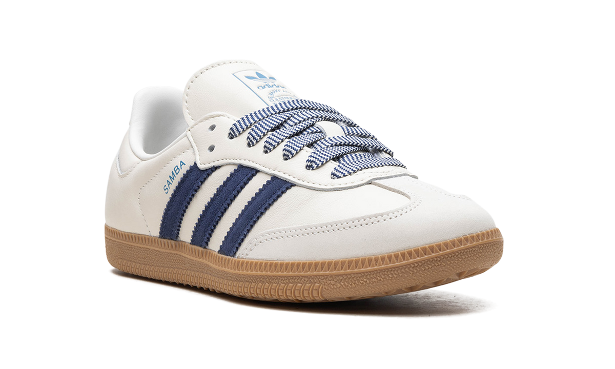 Samba OG WMNS "Off White Dark Blue" JI3907