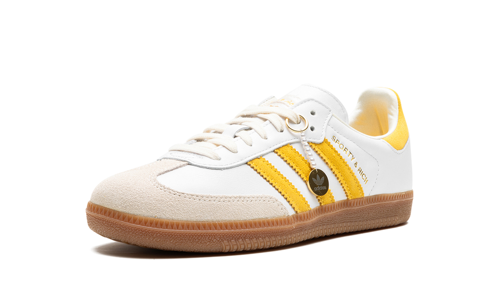 Samba OG "SPORTY & RICH - White Bold Gold" IF5661