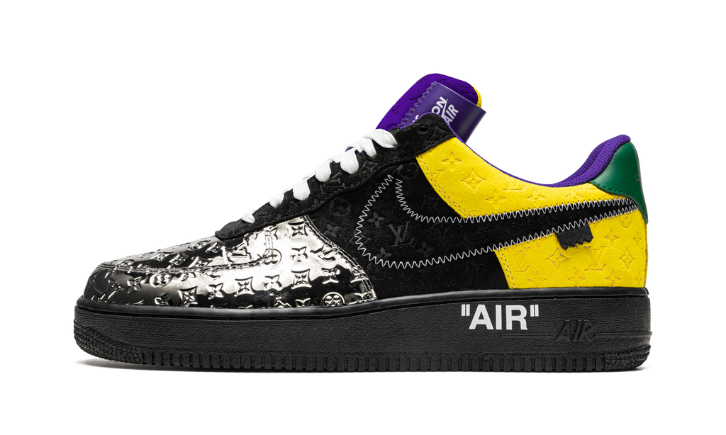 Louis Vuitton Air Force 1 Low "Virgil Abloh - Purple Dusk/Metallic Silver" 1A9VCC