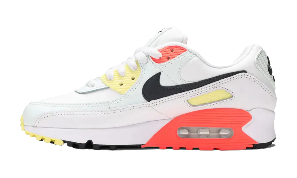 Air Max 90 WMNS "White Barely Green Bright Mango" CV8819 101